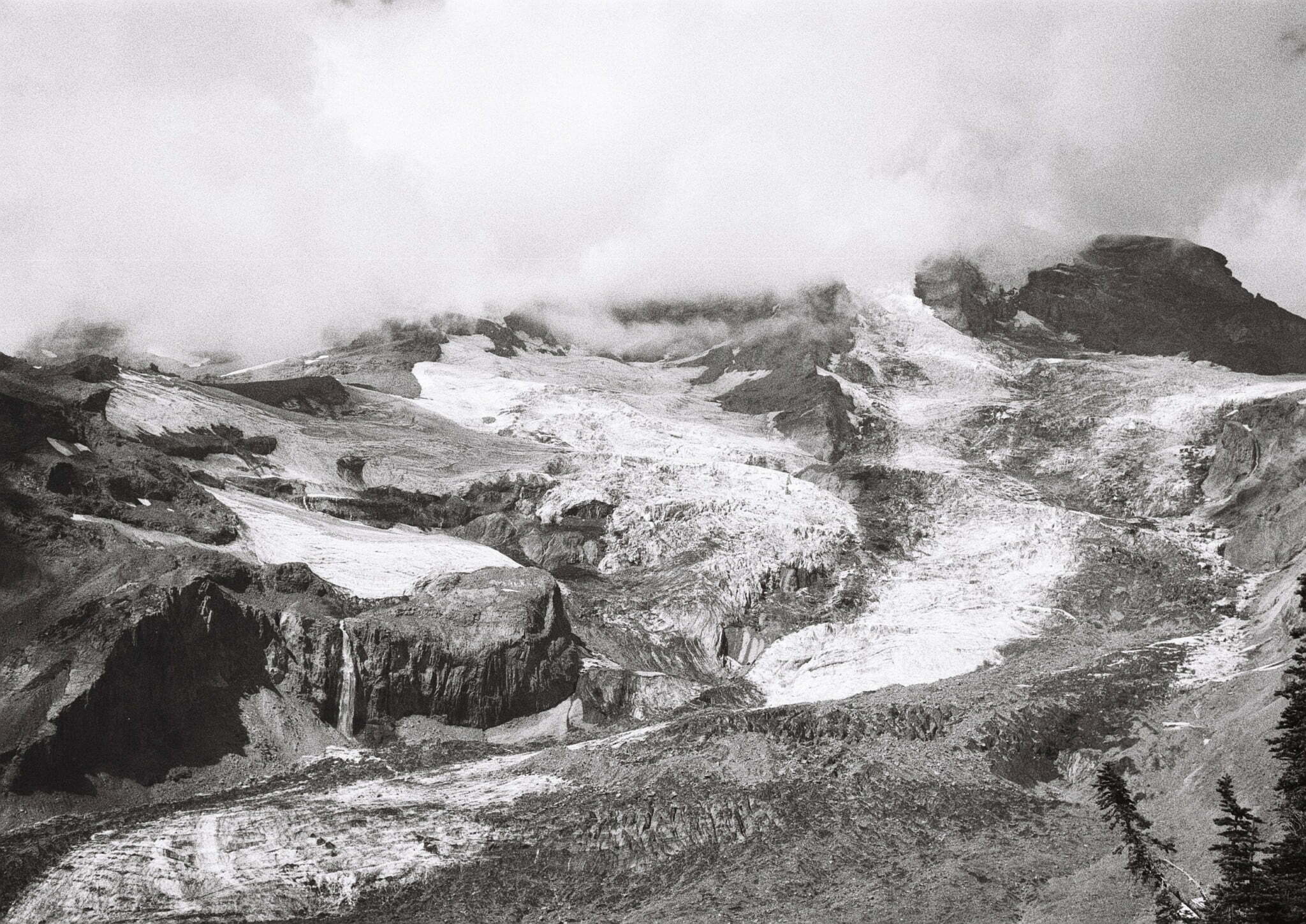 Rainier glacier